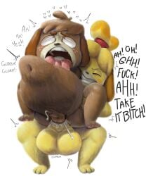 digby (animal crossing) from animal crossing by oogabutt