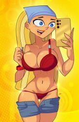 lindsay (tdi) from total drama island by jumpdriiver