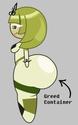 green tea mousse cookie from cookie run by czartheczar