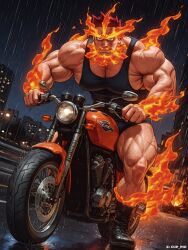 Endeavor (My Hero Academia) Rule 34 Image