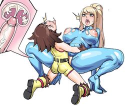 1boy 1girls age_difference ahegao ass big_nipples big_thighs blonde_hair blue_eyes blush bodysuit boots breasts brown_hair cervix climax couple cum cum_in_pussy cum_in_uterus cum_inside cumming curvy dog_boy duo duo_focus ejaculation erection female female_human femboy femboy_on_female fucked_silly green_eyes heels hetero high_heels highres human internal_cumshot kneeling labia large_breasts legs_apart long_hair lovers male male/female maniacpaint metroid missionary missionary_position monster monster_boy nicole_(onomeshin) nintendo nippleless_clothes nippleless_clothing nipples nude older_female open_mouth orgasm penis ponytail saliva samus_aran sex size_difference skin_tight small_but_hung small_waist smaller_male spread_legs squatting straight sweat teeth thighs tied_hair tongue tongue_out torn_clothes uncensored uterus vaginal vaginal_penetration vein veins veiny_penis voluptuous wide_hips x-ray younger_male zero_suit zero_suit_samus