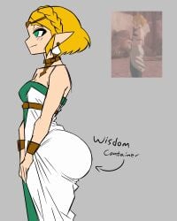 princess zelda from age of imprisonment by badjujuarts