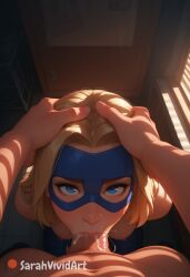 blonde blazer from dispatch (game) by sarahvividart
