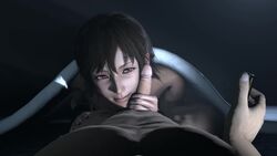 1boy 1girls 3d animated asian black_hair brown_eyes brown_hair choker cute erection eye_contact eyelashes female female_focus final_fantasy final_fantasy_xv fringe handjob imminent_fellatio imminent_oral indoors iris_amicitia lazyprocrastinator looking_at_viewer male male_pov naughty_face no_sound on_bed oral oral_invitation pale_skin penis penis_on_face pov short_hair shorter_than_30_seconds skinny slim smiling source_filmmaker teenage_girl teenager under_covers video wristband