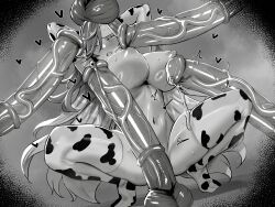 1girls animal_genitalia animal_penis areolae armpits arms_behind_head arms_up balls balls_on_face bell_collar big_breasts black_and_white blush blush_lines breasts cow_bell cow_bell_collar cow_print cow_print_armwear cow_print_gloves cow_print_legwear cow_print_thighhighs equine equine_genitalia equine_penis eyebrows eyebrows_visible_through_hair eyelashes female female_focus female_only genshin_impact greyscale heart heart_symbol horse horsecock hs_mollu huge_breasts huge_cock hyper hyper_penis large_breasts legs_apart long_hair low-angle_view mavuika_(genshin_impact) multiple_penises navel nipples nude nude_female penis penis_against_face precum precum_drip precum_on_body precum_on_leg precum_string pussy solo solo_female solo_focus spread_legs squatting surrounded_by_penises sweat sweatdrop sweating sweaty thick_thighs thighs veiny_penis zoophilia