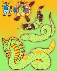 anthro anthro_to_feral big_ears bondage bound brown_body brown_fur brown_hair claws clothing cobra digitigrade egyptian egyptian_clothing encasement english_text female feral fully_bound fur genitals hair hi_res jakkai jewelry limb_loss mammal mask muffled mummification mummy_wrappings pawpads potion reptile rhea_snaketail sandentwins scalie slightly_damned snake solo tail tail_tuft text torn_clothing transformation transformation_sequence tuft vulva yellow_body yellow_eyes yellow_fur