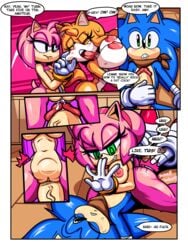 amy_rose big_breasts big_penis breasts canine chaotix_boom cloudz comic domination female femdom fox group group_sex hedgehog huge_breasts huge_cock male mammal penis sex sonic_(series) sonic_boom sonic_the_hedgehog stomach_bulge superbunnygt threesome zooey_the_fox