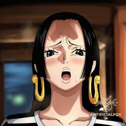 boa hancock from one piece by artificialfox