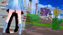 2girls boots high_heel_boots high_heels public_sex ruby_rose rwby schneedotty weiss_schnee yuri