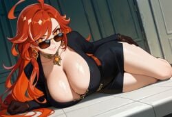 mavuika (genshin impact) from genshin impact by erothus