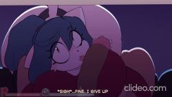 animated anthro big_ass big_butt dialogue fate_(trinity-fate62) furry hands_on_penis licking_penis no_sound penis penis_on_breast penis_out smug_face tagme talking trinity-fate62 trinity_(trinity-fate62) video
