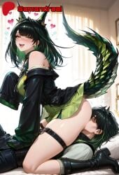 Mon3tr (Arknights) Rule 34 Image