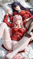 delta (the eminence in shadow) from darling in the franxx by hell-pantsu