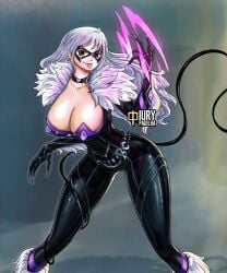 black cat (cosplay) from marvel by iury padilha