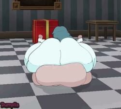 1boy 1girls 2d animated anonymous_male anus ass big_ass big_balls big_thighs bouncing_ass cowgirl_position digital_media dumplis_(artist) female full_body ghost_girl giant_ass grabbing_wrists longer_than_10_seconds loop looping_animation male moaning music opennsfwsp plap_(sound) sound sound_edit sound_effects spooky's_house_of_jump_scares spooky's_jump_scare_mansion spooky_(shojs) straight tagme vaginal_penetration video whitewo1f