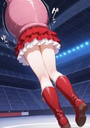 absorbing ai_generated athena_asamiya cell_(dragon_ball) dragon_ball_z king_of_fighters snk tail the_king_of_fighters vore