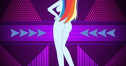 ass back_view cropped edit equestria_girls friendship_is_magic hasbro laszl my_little_pony nude rainbow_dash_(mlp) smooth_skin vanchees