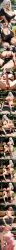 2girls ahe_gao ai_generated bench cum futanari highres huge_ass huge_breasts huge_cock huge_nipples park pink_hair pussy round_ass sex story_in_picture white_hair