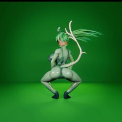 animated barondraws blaster_master blaster_master_zero_2 kanna_(blaster_master) leotard no_sound tagme twerking video