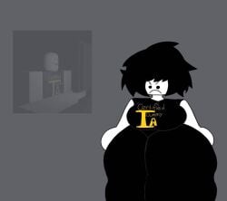 1girls big_breasts breasts clothing combat_dummy item_asylum reference_image roblox roblox_game robloxian tagme thedoofus3000 thick_thighs thighs