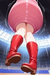 absorbing ai_generated athena_asamiya cell_(dragon_ball) dragon_ball_z king_of_fighters snk tail the_king_of_fighters vore