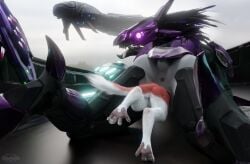 3d_(artwork) alien anthro anthro_on_anthro anthro_penetrated anthro_penetrating anthro_penetrating_anthro anus armor avian black_body black_feathers body_in_pussy body_penetration bottomless clothed clothing colored digital_media_(artwork) digitigrade duo feather_hair feathered_crest feathers female female/female female_penetrated female_penetrating female_penetrating_female fur glowing glowing_eyes grey_body grey_scales hair halo_(series) head_crest head_first hi_res interspecies katzenoms kig-yar long_hair looking_pleasured lying mammal micro micro_anthro microsoft on_front penetration pseudo_hair purple_eyes red_body red_fur scales scalie sergal sex sharp_teeth short_tail spacecraft spurs_(anatomy) t'vaoan tail tail_tuft teeth tongue tongue_out tuft unbirthing vaginal_penetration vehicle vore white_body white_fur willing_prey xbox_game_studios xenophilia