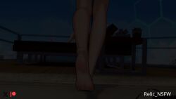 3d_animation animated big_ass bikini bikini_bottom bikini_top brown_hair dsr-50_(girls'_frontline) girls'_frontline girls'_frontline_2:_exilium kittenvox loreley_(girls'_frontline_2) pinned_down prone_bone red_eyes relic77 sound stripping tagme thighs video walking