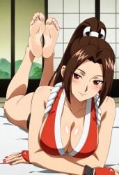 mai shiranui from capcom by thefeetgeneration