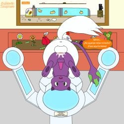 anal anal_sex legendary_pokemon mew_(pokemon) mythical_pokemon penis pitahaya pitahaya_the_mew pokemon pokemon_(species) testicles zangoose