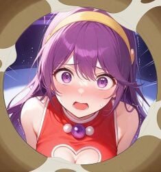 absorbing ai_generated athena_asamiya cell_(dragon_ball) king_of_fighters snk tail the_king_of_fighters vore