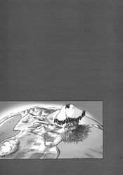 2004 censored comic floating_island greyscale landscape laputa:_castle_in_the_sky monochrome mountain sexually_suggestive studio_ghibli studio_zuburi