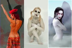 brujah damsel_(vtmb) jeanette_voerman kuei-jin malkavian ming-xiao ming_xiao official_art pinup vampire_the_masquerade vampire_the_masquerade_bloodlines