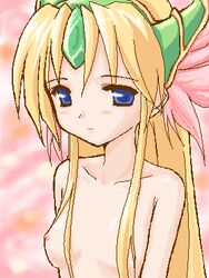 lowres nipples oekaki riesz seiken_densetsu seiken_densetsu_3 takayaki topless