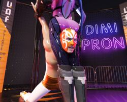 3d blender daz_studio dimipron domination female fight malesub overwatch white_skin widowmaker wrestler