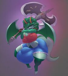 1futa anthro areolae ass axe ball_bulge balls balls_in_panties battle_axe bbd bimbo breasts bulge cleavage curvy dragon dragon_wings erect_nipples flaccid futa_only futanari haley_sturmbringer_(character) hi_res horn hourglass_figure huge_ass hyper hyper_balls hyper_breasts hyper_bulge hyper_penis hyper_thighs intersex large_nipples looking_at_viewer melee_weapon nipple_bulge nipples no_bra panties panty_bulge penis penis_bulge penis_in_panties penis_under_clothes pubes solo thick_thighs weapon wide_hips wings