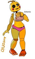anthro avian chica_(fnaf) digital_art five_nights_at_freddy's toy toy_chica_(fnaf)