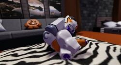 balls balls_bigger_than_head big_ass cute feet femboy five_nights_at_freddy's five_nights_at_frickbears five_nights_at_frickbears_3 fnaf fur furry hair_tuft hook hook_hand laying laying_on_floor laying_on_side lolbit_(fnaf) lolbit_(frickbears) lolbit_(male) missing_hand nonbinary penis purple_tip roblox robloxian shortstack thick_thighs tuft uncut uncut_penis yiff