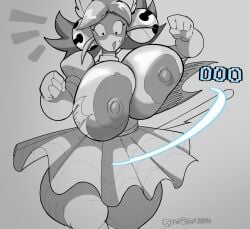 1girls big_breasts breasts cat_ears deltarune female female_only mad_mew_mew pink_hair starstar000 undertale_(series)