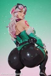 ai_generated alisai752 armpits arms_up big_ass big_breasts big_butt black_cat_(marvel) black_cat_(marvel_rivals) black_cat_(wild_card) felicia_hardy female female_only huge_ass huge_breasts huge_butt marvel marvel_rivals