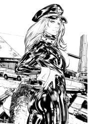 1girls ass big_ass big_breasts breasts camie_utsushimi female iago_maia my_hero_academia solo traditional_media_(artwork)