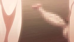 10s 1girl 1girls 2018 age_difference animated animated_gif censored female heian large_penis legs nude older_female_and_younger_male pubic_hair sasuke_(shikkoku_no_shaga) shikkoku_no_shaga shikkoku_no_shaga_the_animation tagme testicles thighs twitching twitching_penis virgin wooden_floor yorihime