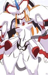 darling_in_the_franxx head_tilt leaning lightsource stare strelizia