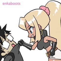 1boy 1boy1girl 1female 1girl1boy 1girls 2d 2d_(artwork) 2d_animation 2d_artwork adult adult_female animated asian asian_female asian_girl belt big_breasts big_breasts blonde_female blonde_hair blonde_hair blonde_hair_female blue_eyes breasts breasts clothes collar_pull dominant dominant_female dominatrix enkaboots female female female/male female_focus female_only femdom glasses gloves gyaru gyaru_gal hoop_earrings leather leather_clothing leather_gloves long_hair long_hair_female male male/female malesub nerd no_sound original original_character original_characters ponytail submissive_male tagme teasing turtleneck turtleneck_shirt turtleneck_sweater very_long_hair video