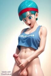 ai_generated bulma_briefs bulma_briefs cum cum_explosion cumshot futa_focus futa_solo futanari handjob jerking jerkingoff masturbation no_sound penis semen solo solo_futa tagme video