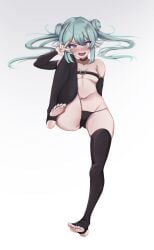 1girls arm_support ass bare_belly bare_chest bare_hands bare_hips bare_midriff bare_navel bare_shoulders bare_skin belly belly_button bikini bikini_bottom black_bikini black_bikini_bottom black_legwear black_stockings black_string_bikini black_swimsuit black_swimwear black_thigh_highs black_thighhighs breasts calves collarbone curvaceous curvaceous_body curvaceous_female curvaceous_figure curvaceous_hips curvaceous_thighs curvy curvy_body curvy_female curvy_figure curvy_hips curvy_thighs digital digital_art digital_drawing digital_drawing_(artwork) digital_media digital_media_(artwork) elbows exposed_belly exposed_chest exposed_hips exposed_midriff exposed_navel exposed_shoulders exposed_skin feet female female_focus female_only finana_ryugu fingers foot_up full_body green_hair green_hair_female groin hair_between_eyes hair_bun high_resolution highres knee_up knees lean_figure leg_up legs legwear long_hair looking_at_viewer midriff narrow_waist navel nijisanji nijisanji_en open_mouth open_mouth_smile parted_lips peace_sign petite petite_body petite_breasts petite_female petite_girl petite_tits purple_eyes purple_eyes_female s7nsles shoulders sign simple_background sleeves slender_body slender_waist slim_waist small_breasts smile smiley_face smiling smiling_at_viewer soles solo stirrup_legwear stirrup_stockings stirrup_thighhighs stockings string_bikini swimsuit swimwear thick_thighs thigh_highs thighhighs thighs toes tongue twin_buns twintails twintails_(hairstyle) underboob v v_sign white_background wide_hips