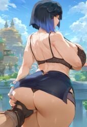 liyue girls from genshin impact by innix