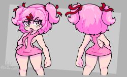 natsuki (doki doki literature club) from doki doki literature club by lu the lustful
