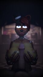 1boy 1girls 3d 3d_(artwork) 3d_animation 9:16 amateur_artist animated animatronic animatronic_female animatronic_girl balls blender blender_(software) blender_cycles boobjob breast_focus breast_squeeze breast_squish breasts breathing dominant_female faceless_male first_person_view five_nights_at_freddy's fnaf freddy_(fnaf) frederika_(fnaf) gnightsound grabbing_own_breast large_breasts large_penis longer_than_10_seconds moaning night_guard_(fnaf) paizuri penis robot robot_anthro robot_girl rule63 shorter_than_30_seconds sound sound_effects sound_warning squishy_breasts straight tagme titjob upper_body vertical_video video
