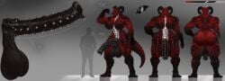 5_fingers 5_toes absurd_res animal_genitalia animal_penis anthro areola ass balls big_breasts big_butt big_penis black_balls black_eyes black_nipples black_penis black_sclera bondage breasts claws clothing demon equine_genitalia equine_penis feet fingers futanari genitals glistening glistening_body grey_body grey_scales group hi_res hilloty horn huge_breasts huge_cock hyper intersex legwear lips lizard looking_at_viewer metal model_sheet mouth_closed muscular muscular_anthro muscular_futa muscular_intersex nipples non-mammal_balls non-mammal_breasts non-mammal_nipples nude penis red_body red_scales reptile scales scalie shaft_divide solo spiked_penis spikes spikes_(anatomy) standing tail thick_lips thigh_highs toes vein veiny_penis wide_hips