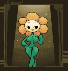 flowey the flower from undertale by alexonjaychara